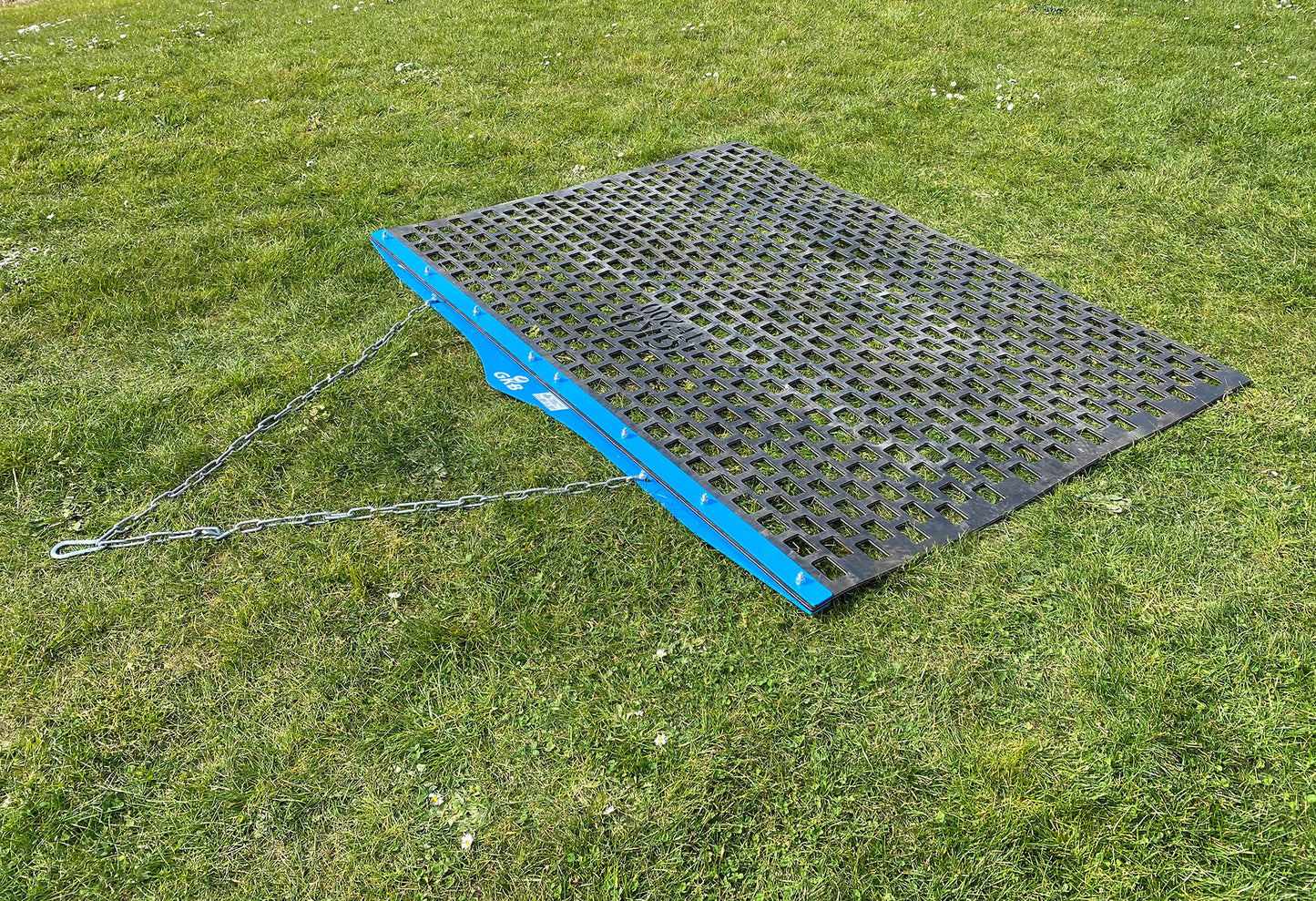 GKB Topfinish | Model TF200 | Width 79" | Tow Chain Drag Mat Attachment | Horsepower: >15 HP | For Tractor