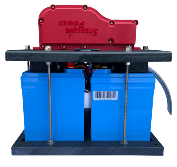 Brownie Third Lung Battery Operated Systems | Model BOS Series | Width 9" | For DC-Powered Hookah Diving System