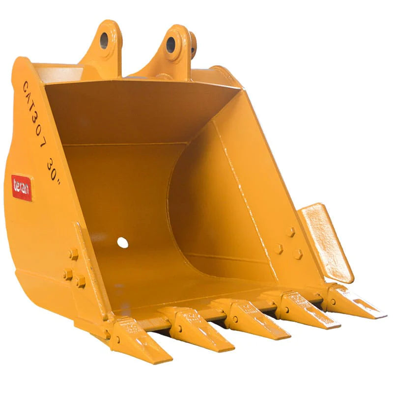 Teran Heavy-Duty Excavator Bucket | Model BKT-307 | Digging Width 12" to 48" Inch | Capacity 0.10 To 0.52 Cubic Meters | For Excavator