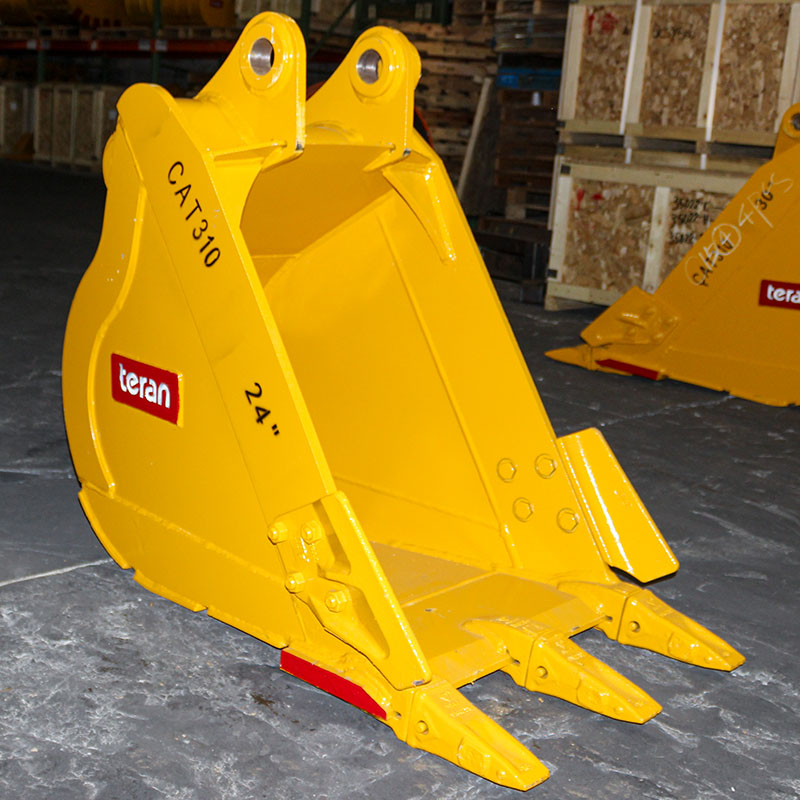 Teran Heavy Duty Rock Bucket | Model BKT-310 | Digging Width 12" to 48" Inch | Capacity 0.10 to 0.67 Cubic Meter | For Excavators