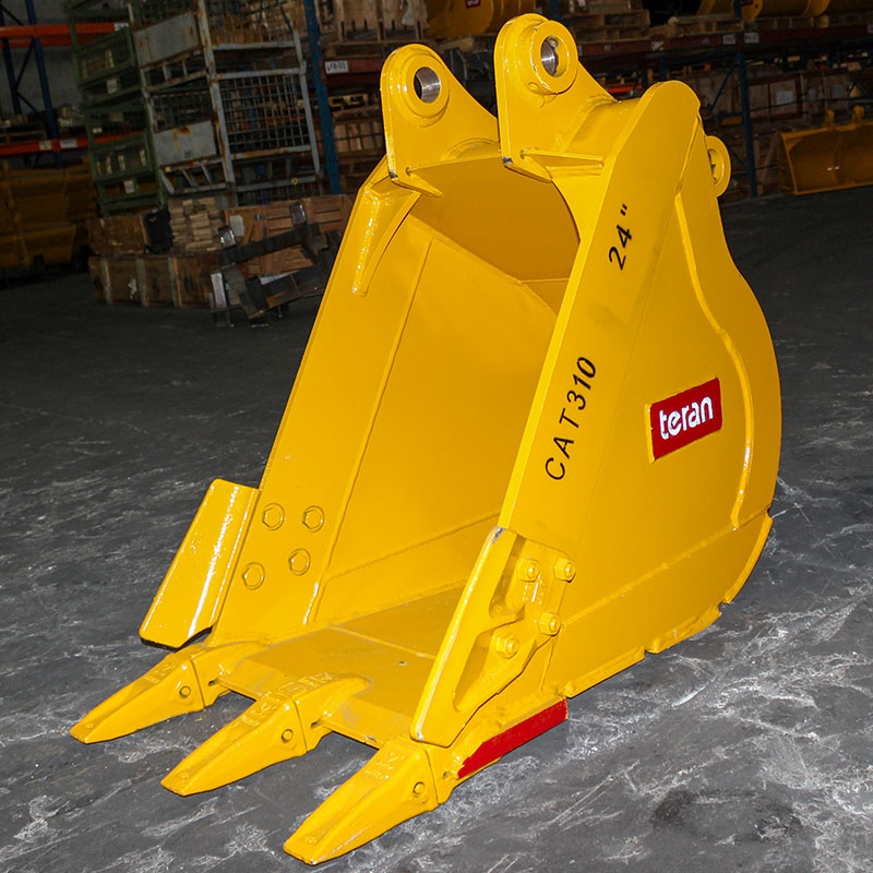 Teran Heavy Duty Rock Bucket | Model BKT-310 | Digging Width 12" to 48" Inch | Capacity 0.10 to 0.67 Cubic Meter | For Excavators