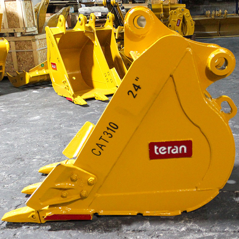 Teran Heavy Duty Rock Bucket | Model BKT-310 | Digging Width 12" to 48" Inch | Capacity 0.10 to 0.67 Cubic Meter | For Excavators