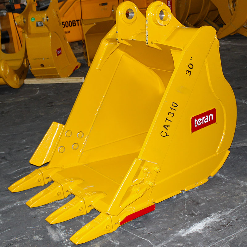 Teran Heavy Duty Rock Bucket | Model BKT-310 | Digging Width 12" to 48" Inch | Capacity 0.10 to 0.67 Cubic Meter | For Excavators