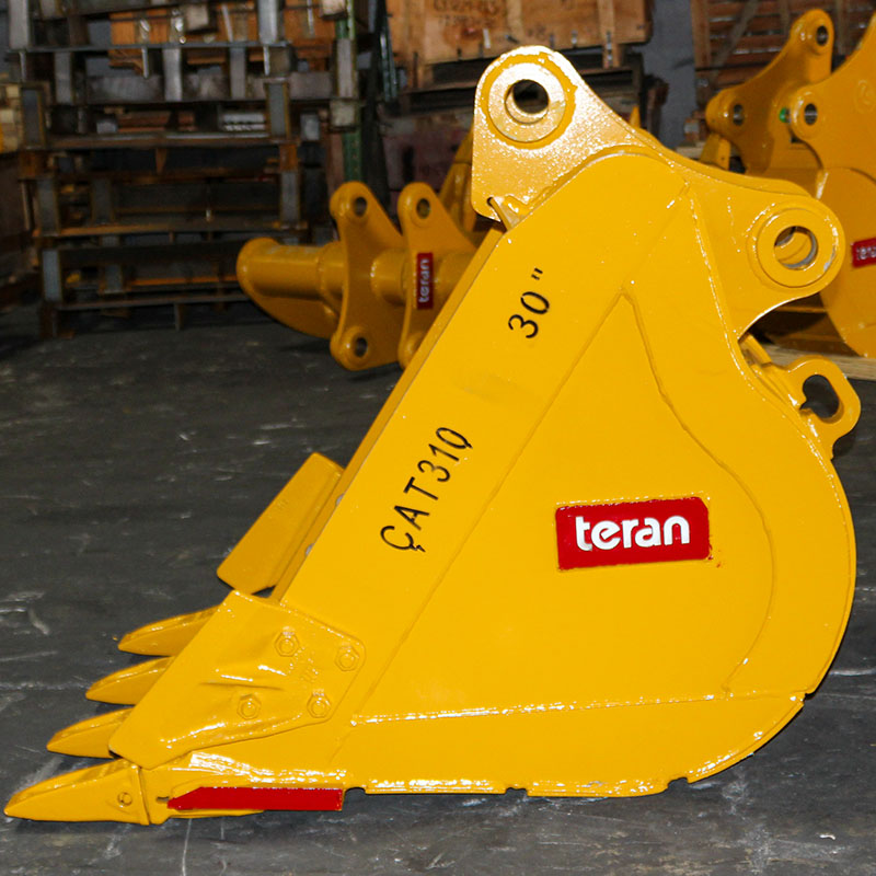 Teran Heavy Duty Rock Bucket | Model BKT-310 | Digging Width 12" to 48" Inch | Capacity 0.10 to 0.67 Cubic Meter | For Excavators