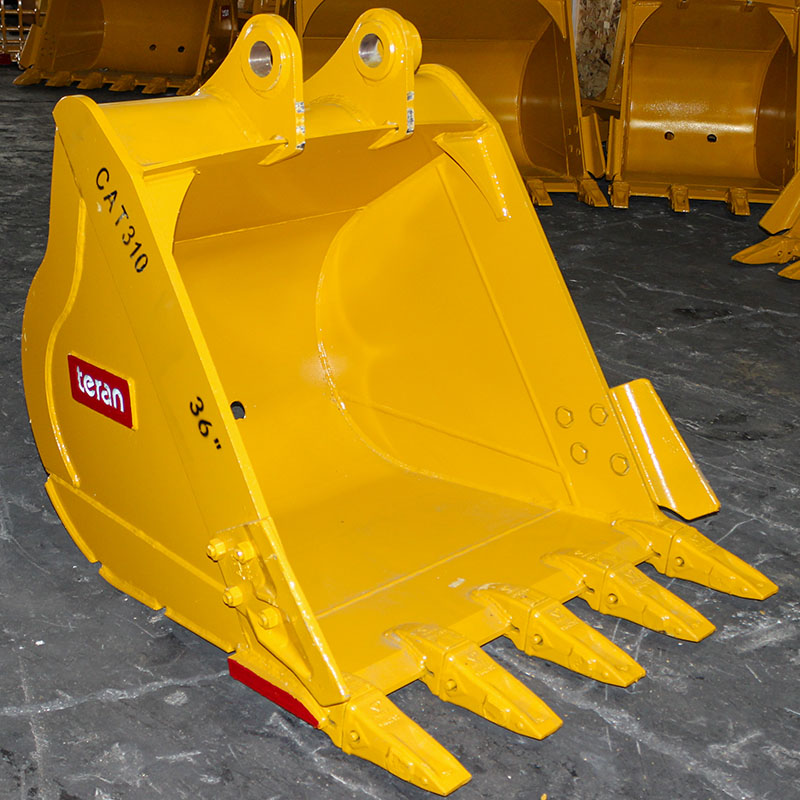 Teran Heavy Duty Rock Bucket | Model BKT-310 | Digging Width 12" to 48" Inch | Capacity 0.10 to 0.67 Cubic Meter | For Excavators