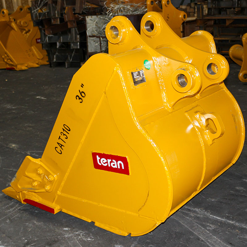 Teran Heavy Duty Rock Bucket | Model BKT-310 | Digging Width 12" to 48" Inch | Capacity 0.10 to 0.67 Cubic Meter | For Excavators