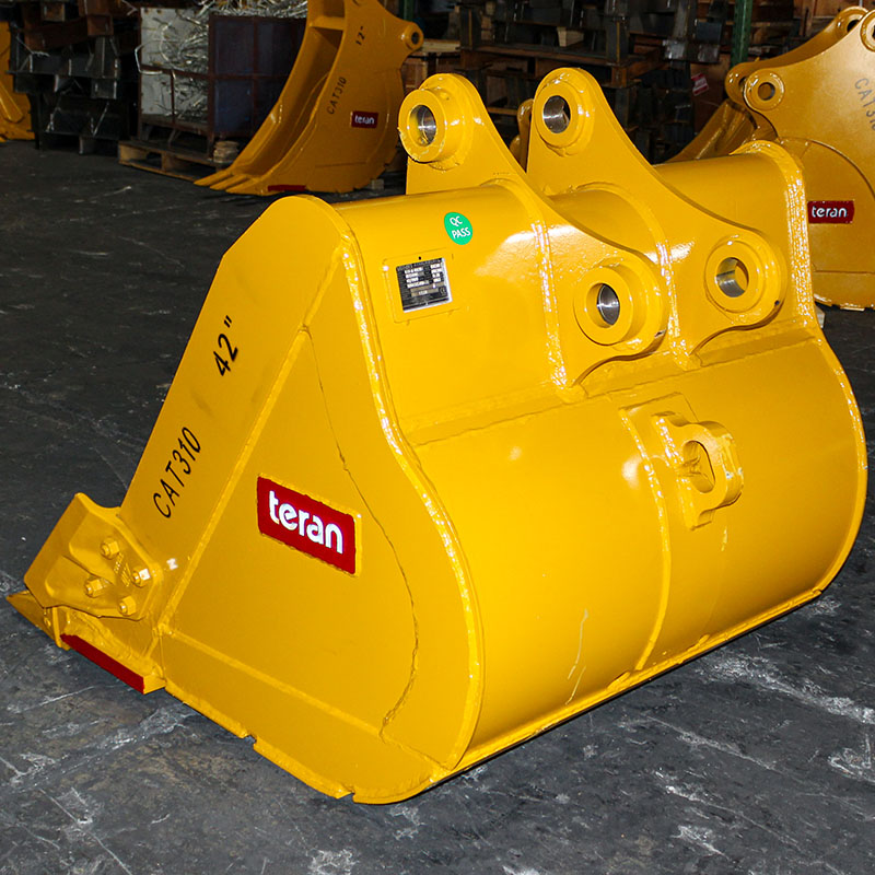 Teran Heavy Duty Rock Bucket | Model BKT-310 | Digging Width 12" to 48" Inch | Capacity 0.10 to 0.67 Cubic Meter | For Excavators