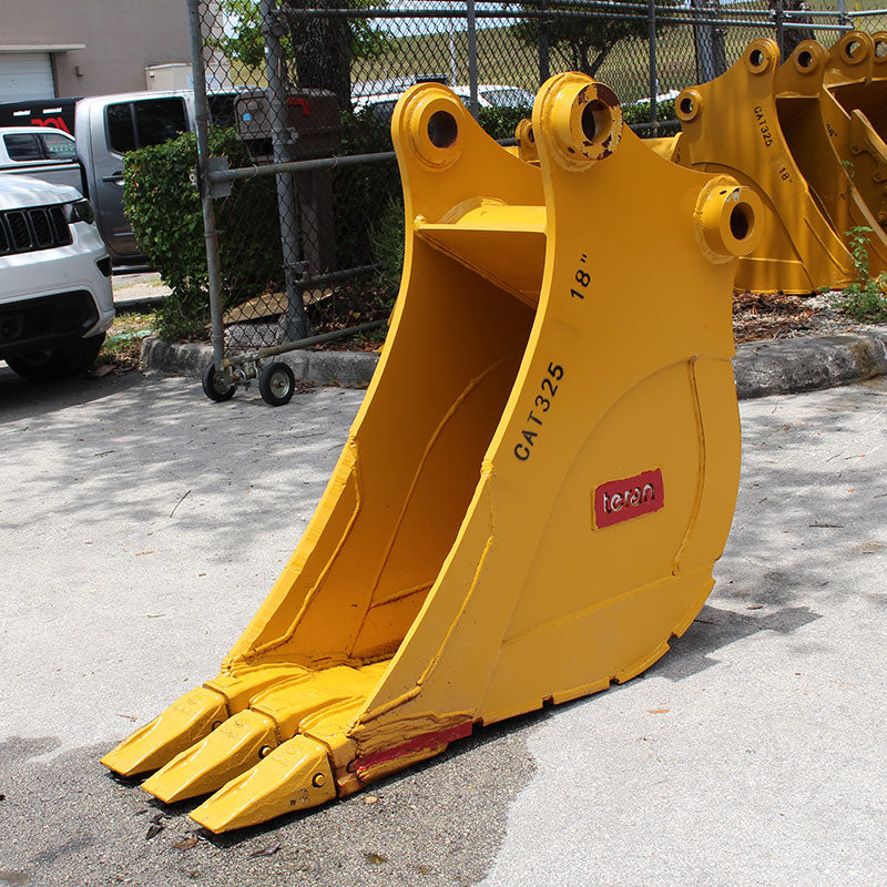 Teran Heavy Duty Excavator Bucket | Model BKT-325 HD | Digging Width 18" To 60" Inch | Size 0.33 To 1.39 Inches | For Excavators