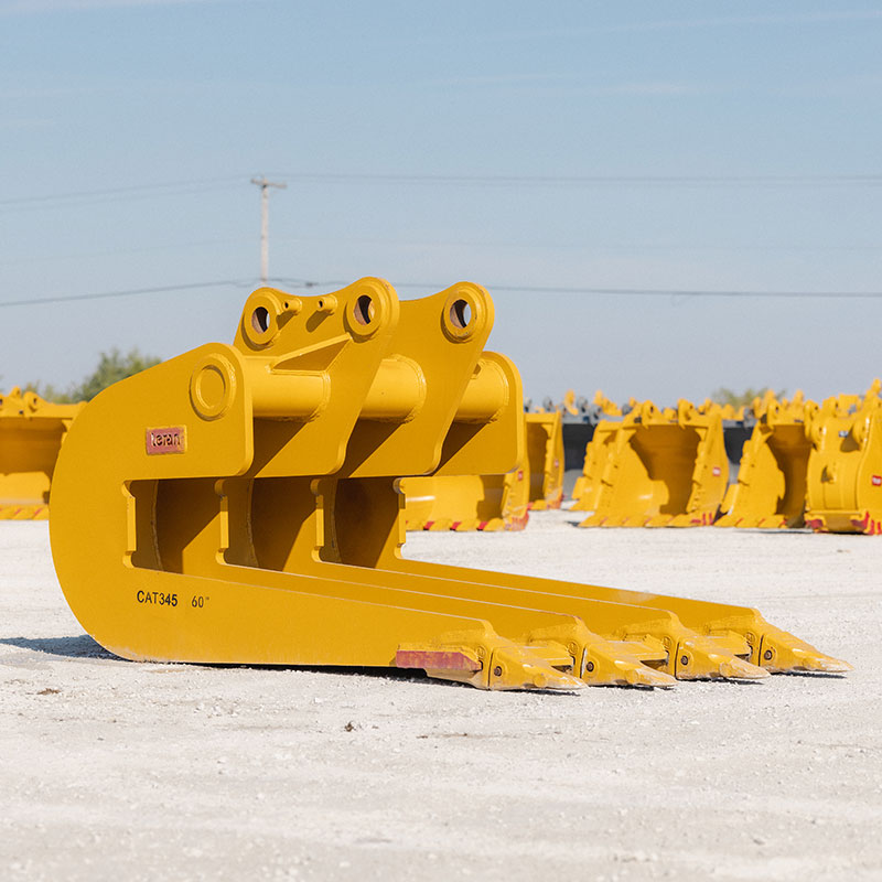 Teran Caterpillar Slab Bucket | Model BKT-312, BKT-320, BKT-325D, BKT-336D & BKT-345 | Bucket Width 36", 42", 48", 54" & 60" inches | For Excavators