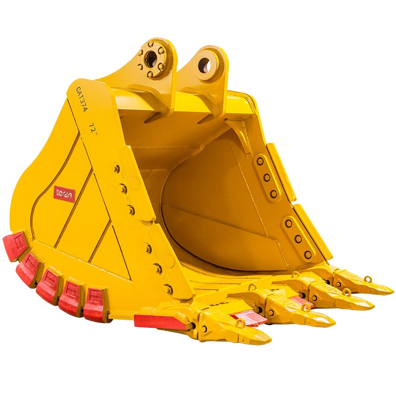 Teran Extra Heavy Duty Excavator Bucket | Model BKT-374 HDX | Digging Width 50", 72", 84" Inch | Capacity 2.3 to 3.65 Cubic Meters | For Excavators