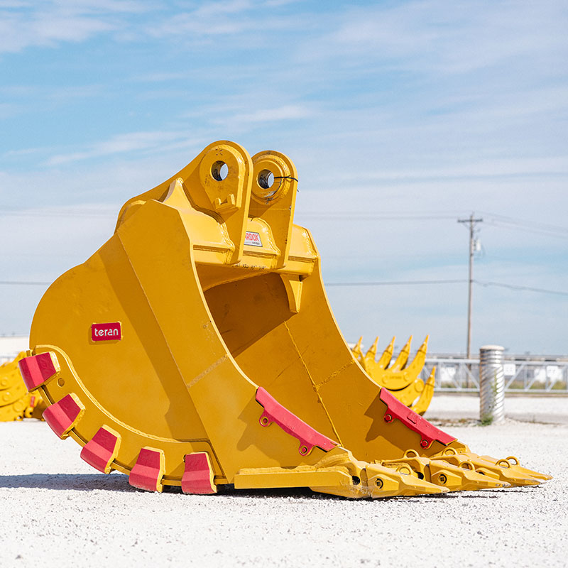 Teran Heavy Duty Excavator Bucket | Model BKT-374 HDXV | Digging Width 42" to 84" Inch | Capacity 2.08 to 3.65 Cubic Meters | For Excavators