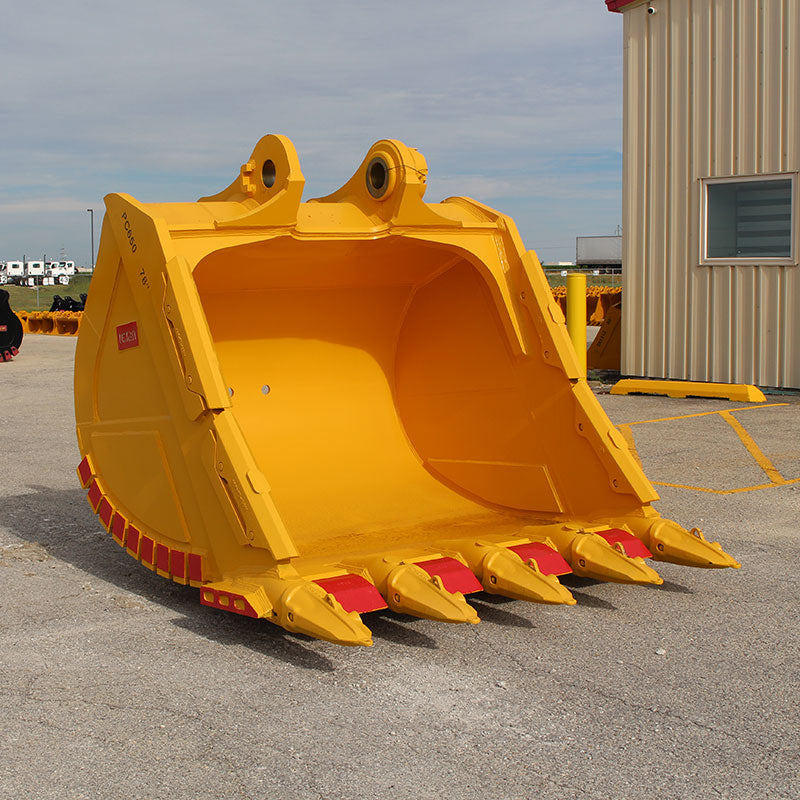 Teran Heavy Duty Rock Bucket | Model BKT-PC650 HDOM | Digging Width 78" & 84" Inch | Capacity 3.5 to 3.75 Cubic Meter | For Excavators