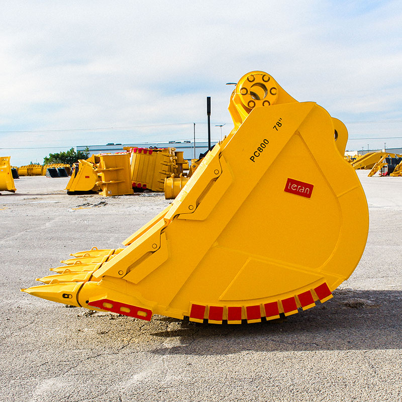 Teran Heavy Duty Rock Bucket | Model BKT-PC850 HDOMh | Digging Width 78" & 86" Inch | Capacity 4.0 to 4.5 Cubic Meter | For Excavators