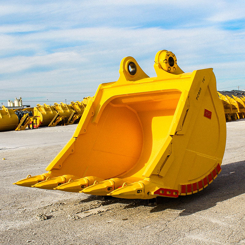 Teran Heavy Duty Rock Bucket | Model BKT-PC850 HDOMh | Digging Width 78" & 86" Inch | Capacity 4.0 to 4.5 Cubic Meter | For Excavators