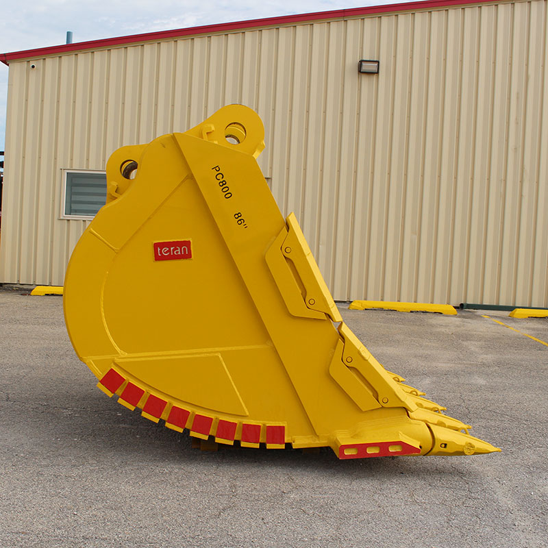 Teran Heavy Duty Rock Bucket | Model BKT-PC850 HDOMh | Digging Width 78" & 86" Inch | Capacity 4.0 to 4.5 Cubic Meter | For Excavators