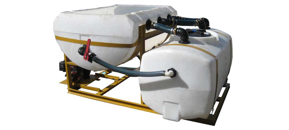 Turbo Turf Brine Sprayers Brine Maker | Model BM-250-450-800 | Brine Capacity 250-450-800 Gallons