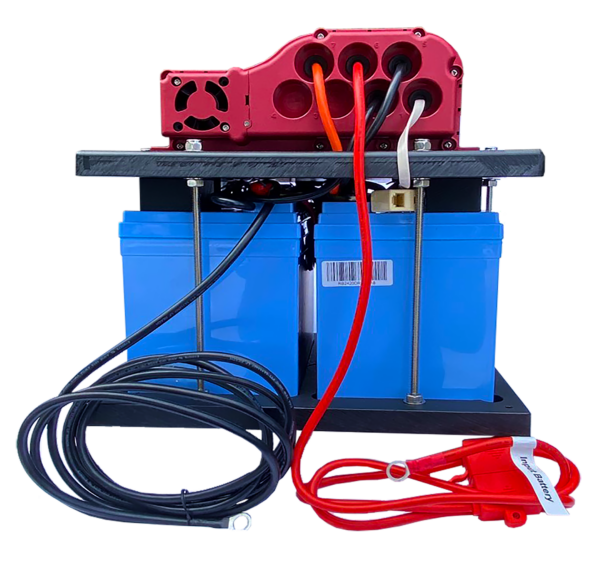 Brownie Third Lung Battery Operated Systems | Model BOS Series | Width 9" | For DC-Powered Hookah Diving System