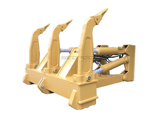 Bedrock Attachments Heavy-Duty 4BBL MS Ripper | Model BR12 | Width: 88.6" | Weight: 2.75 Ton | For Bulldozer