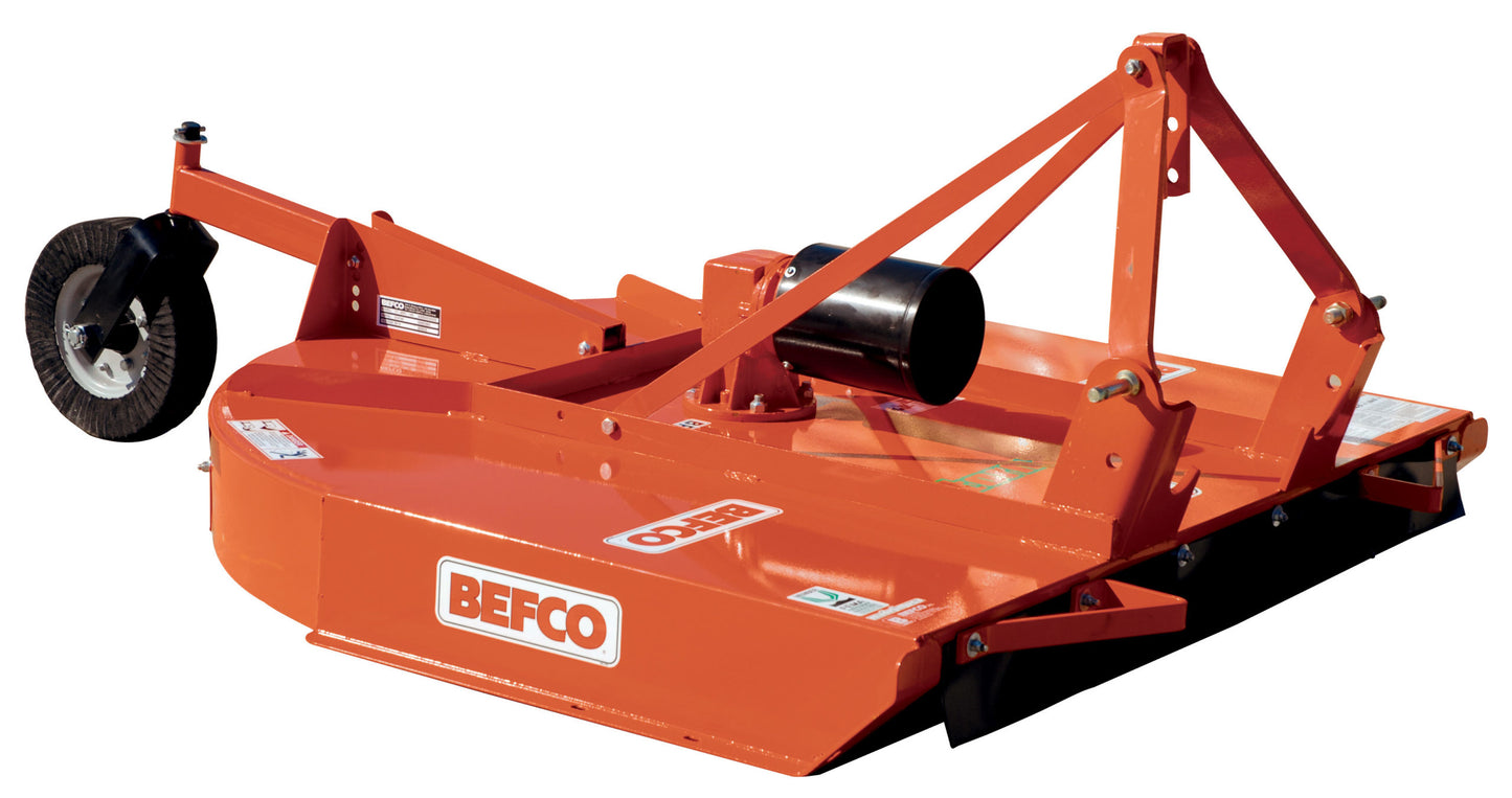Befco | Tornado Round-Back Rotary Cutter | Model BRC Series | 42" - 72" Working Width | Horsepowe 20-60HP | For Tractor