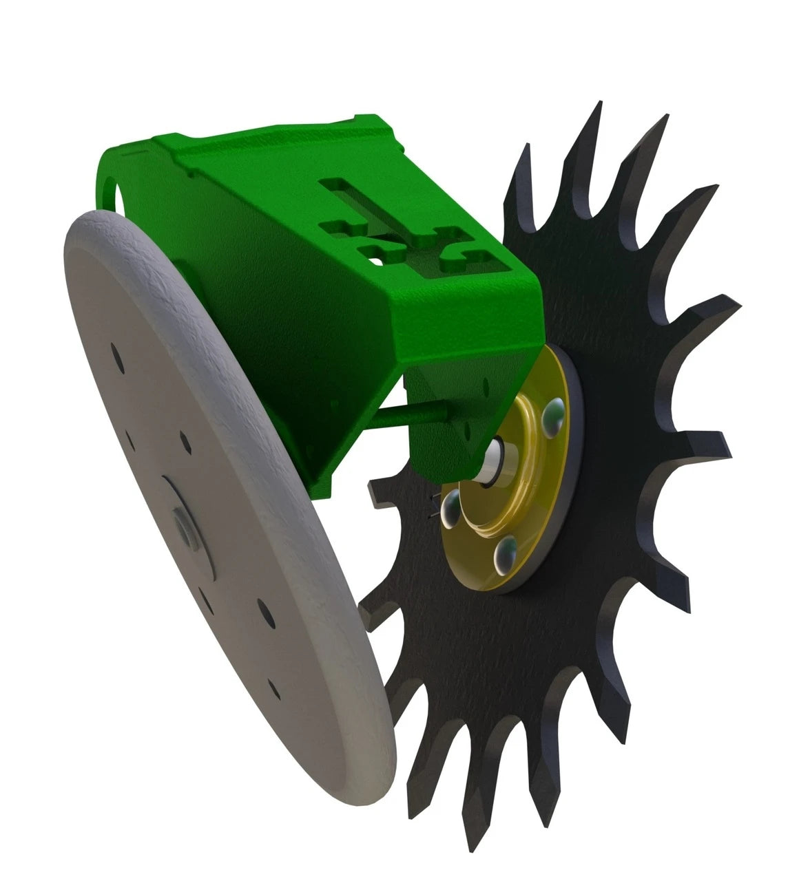 Martin Till Closing Wheel | Model BSCW1543L & BSCW1543R | 15" Diameter | Heavy-Duty Planter Wheel | For John Deere 7200 Planters