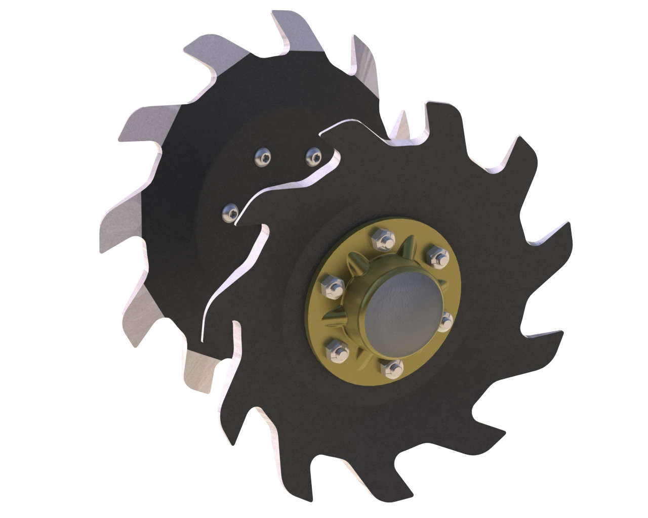 Martin Till Cupped Razor Closing Wheels | Models BSCW8ZC & BSCW9ZC | 8" & 9" Diameter | For Planters