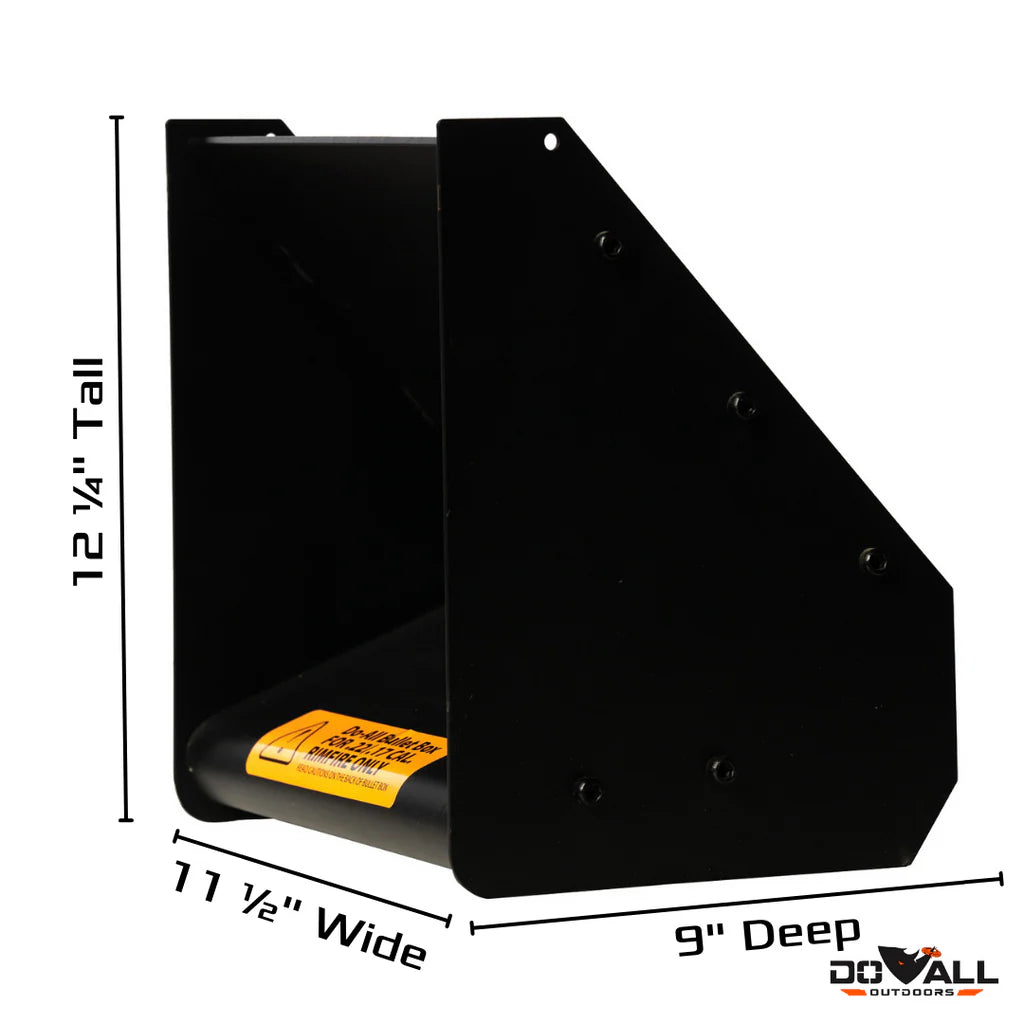 Do All Traps Bullet Trap | Compatible Calibers .22LR, .177 Air Rifle, .17 Cal Rimfire | Width 11" | Deep 9"