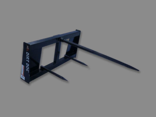 Dirt Dog Bale Spear | Model BSS & BSD | Height 21" & 30" inches | Hydraulic Flow Range 15-40 GPM | For Skid Steers
