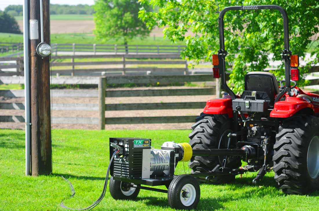 Baumalight PTO Generator 2 Pole | Model TX Series | Power Range 7 To 31 Kilowatt | Horsepower 10 To 50 HP | For Tractors