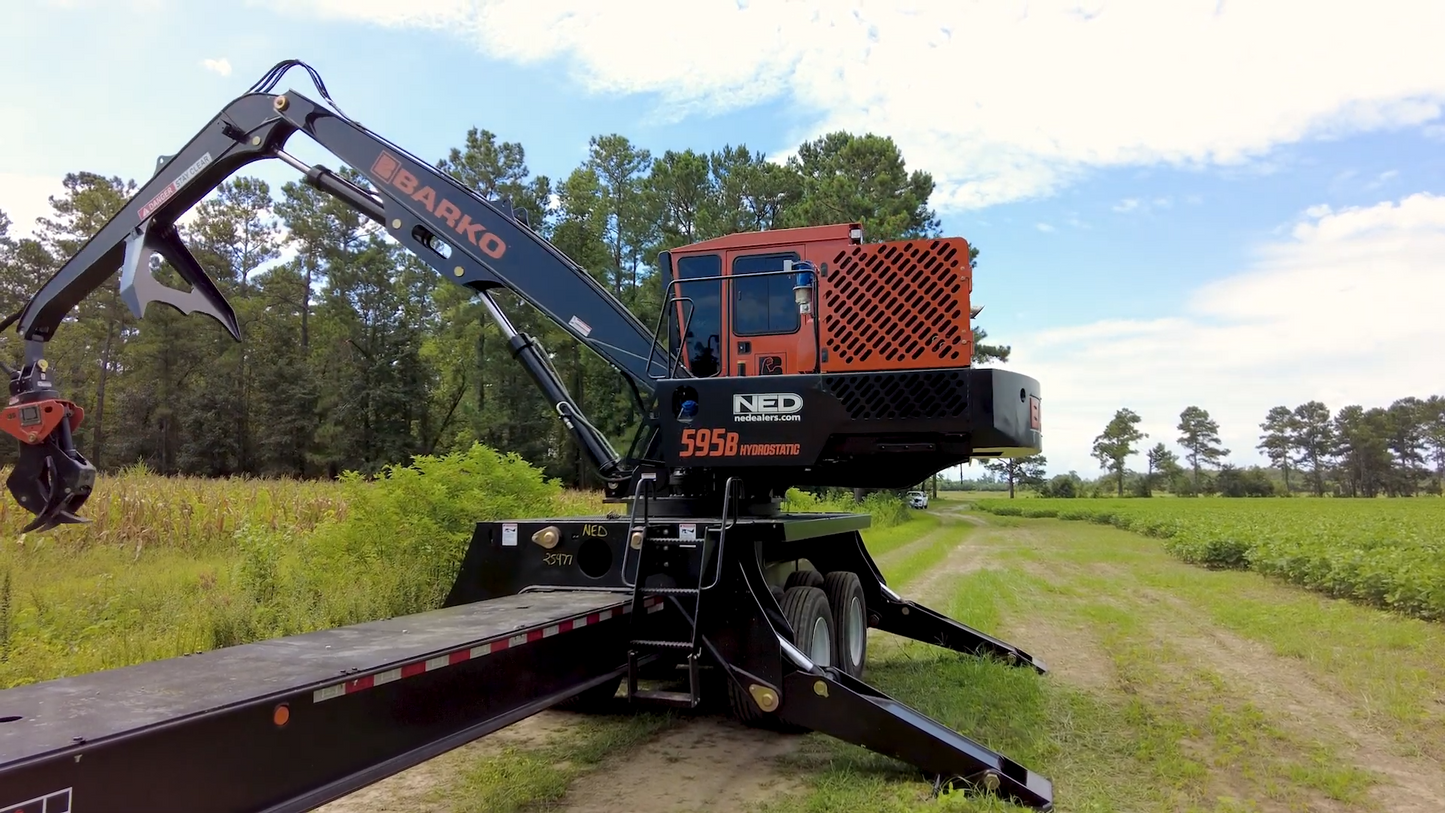 Barko Stationary Electric Loader | 2025 Model 595 SE ERS | Width 8' 5" Ft | Horsepower 125 HP