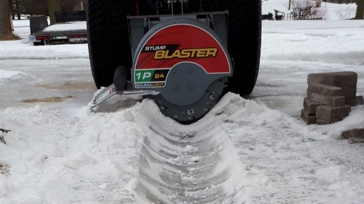 Baumalight 3-Point Hitch Stump Grinder | Model 1P24 | Rotor Size 24" | Horsepower 20 To 45 HP | For Tractors