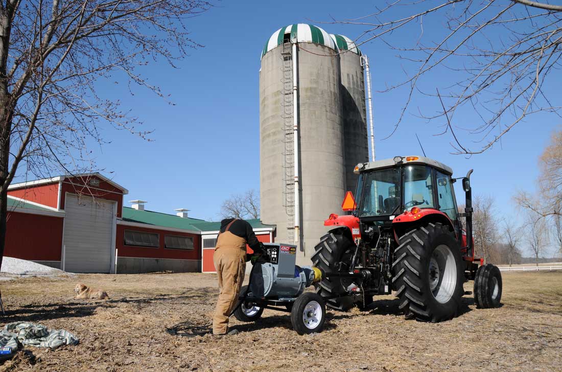 Baumalight PTO Generator 4 Pole | Model Q Series | Power Range 12 To 113 Kilowatt | Horsepower 21 To 153 HP | For Tractors