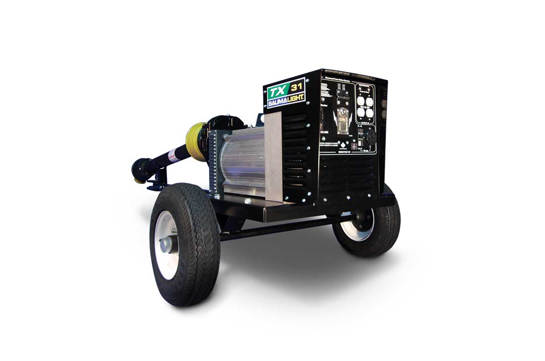 Baumalight PTO Generator 2 Pole | Model TX Series | Power Range 7 To 31 Kilowatt | Horsepower 10 To 50 HP | For Tractors