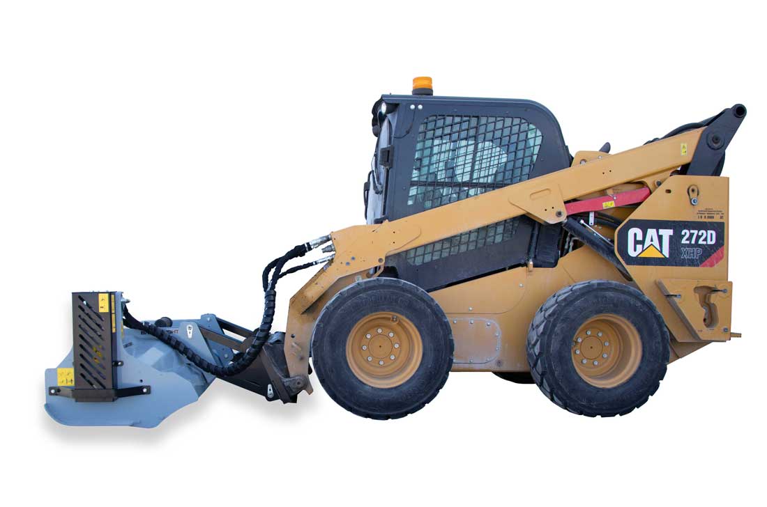 Baumalight Flail Mower | Model FEB-700 | Cutting Width 88" | Hydraulic Flow Range 8-35 GPM | For Skid Steers