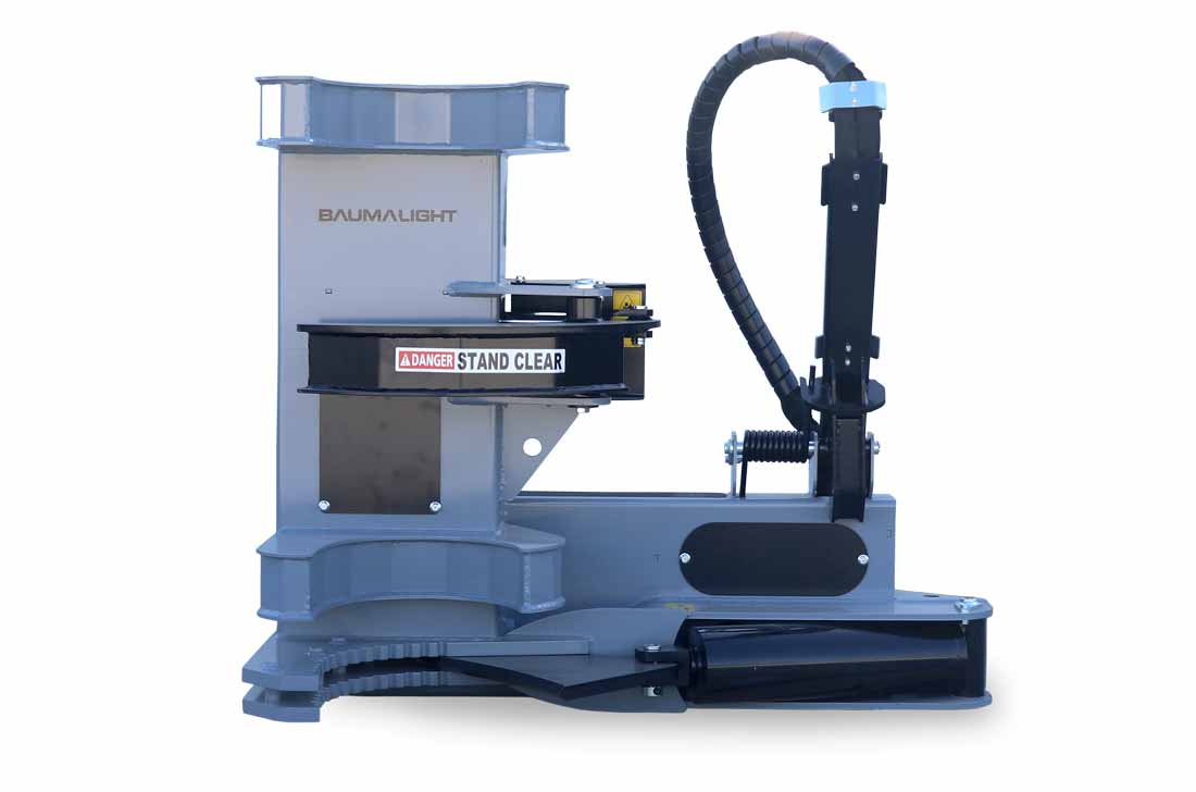 Baumalight Tree Shear With Buncher | Model ISH/ISR Series | Limb Cutting Size 10" & 12" | Hydraulic Flow 10 To 60 GPM | For Skid Steers