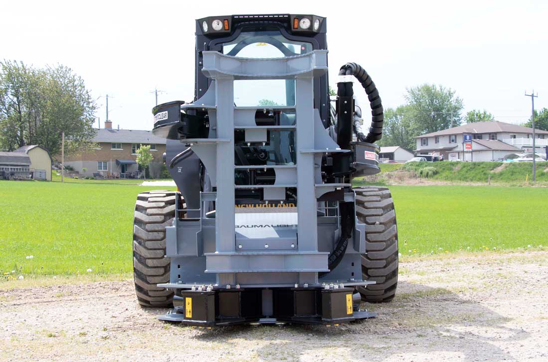 Baumalight Tree Shear With Buncher | Model ISH/ISR Series | 10"-12" Tree Size | For Skid Steer