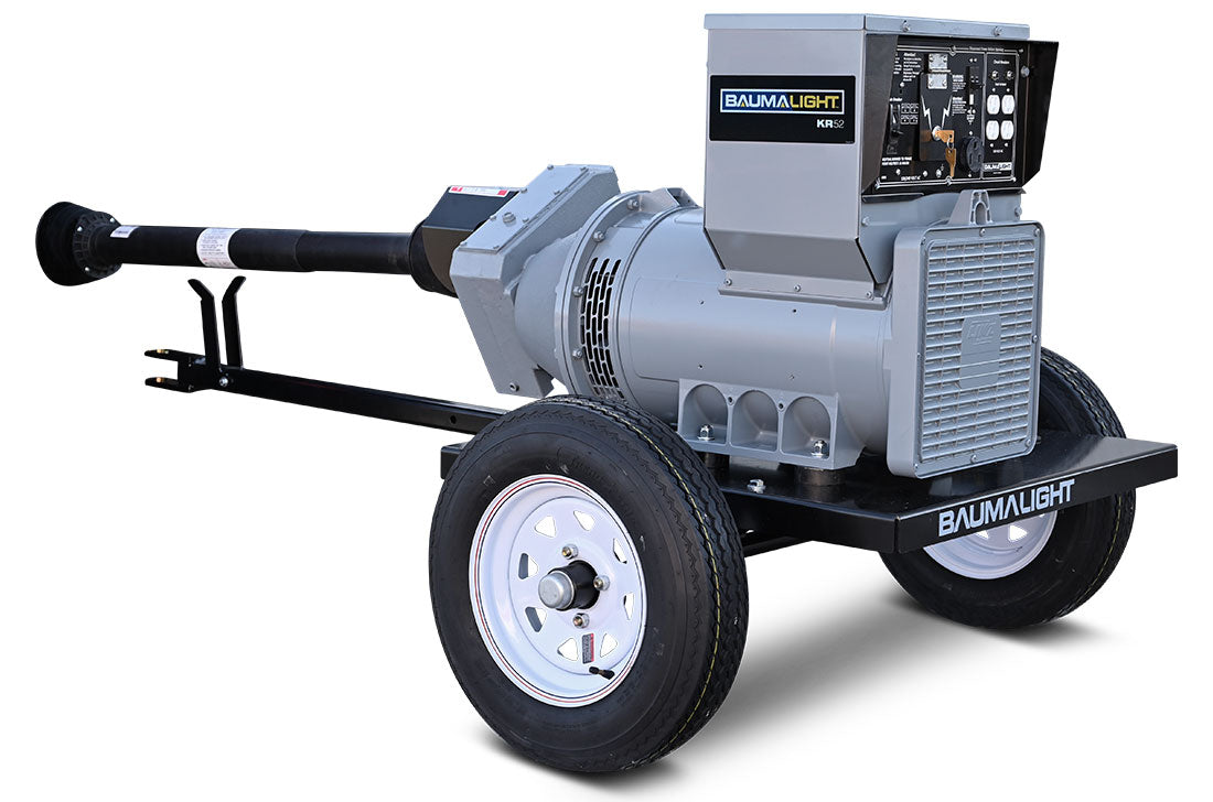 Baumalight PTO Generator 4 Pole | Model Q Series | Power Range 12 To 113 Kilowatt | Horsepower 21 To 153 HP | For Tractors
