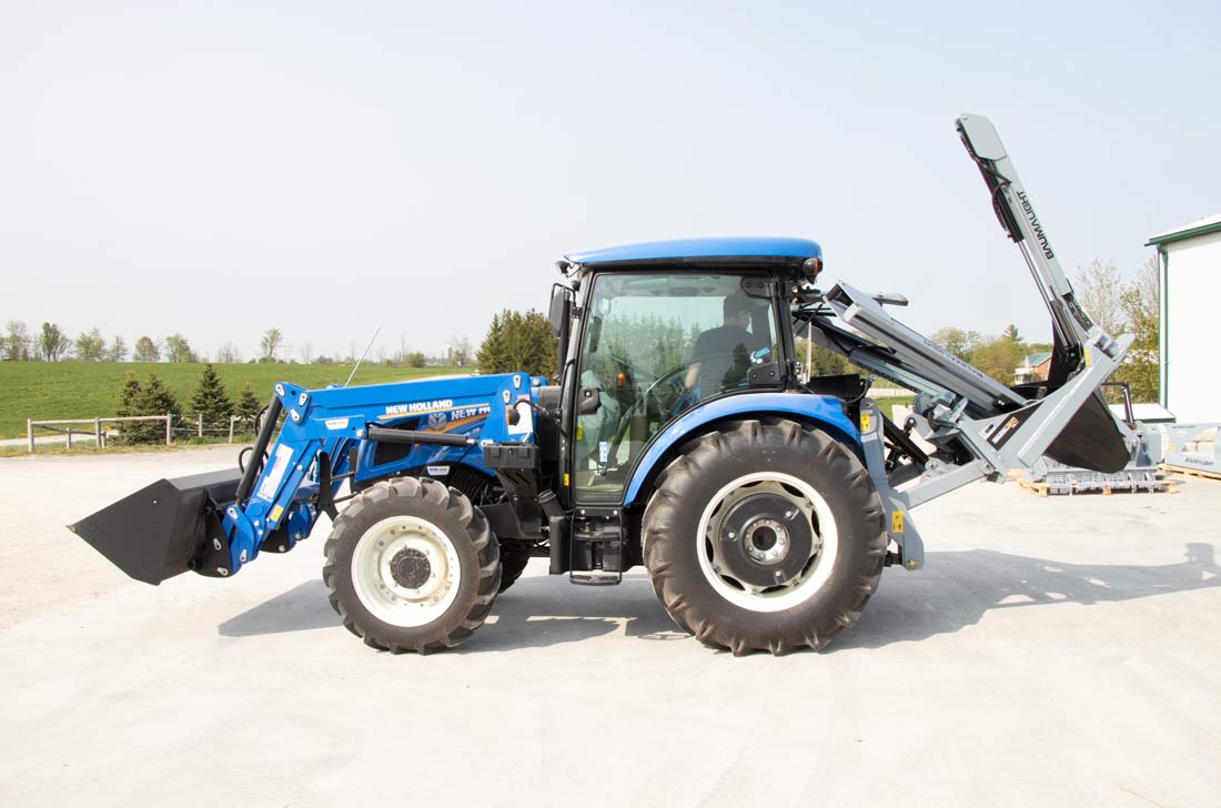 Baumalight 3-Point Hitch Tree Spade | Model PS330 & PT330 | Opening Width 60" Inches | Root Ball Diameter 30" inches | Root Ball Depth 29 inches | Horsepower 45 To 65 HP | For Tractors