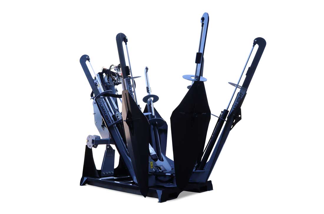 Baumalight 3-Point Hitch Tree Spade | Model PT650 | Opening Width 47" | Horsepower 80 To 100 HP | For Tractors