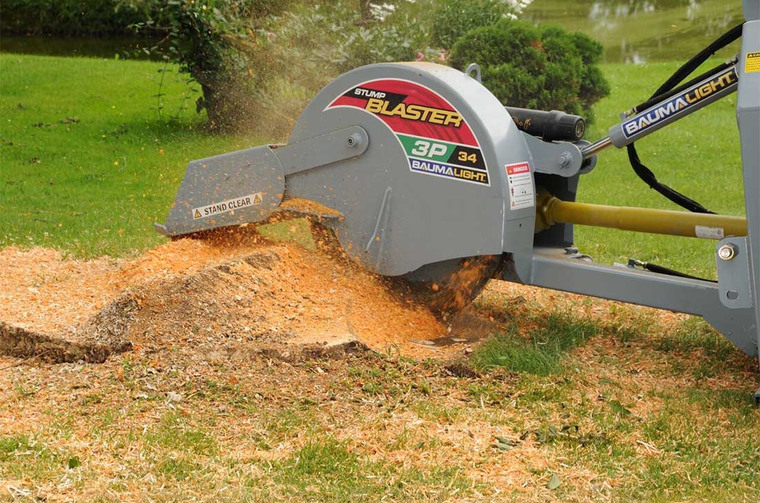Baumalight | 3 Point Hitch Stump Grinder | 3P34 | 34" Rotor | 50-80 HP | For Tractor