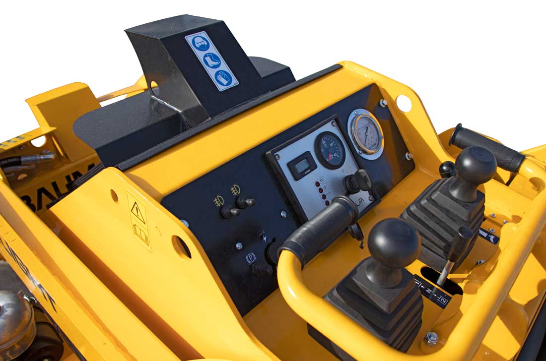 Baumalight Mini Track Loader | Model TRL-620D & TRL-536D | Width 35.5" & 40" | Hydraulic Flow Range 10.5 GPM | Kubota D1105 Diesel Engine