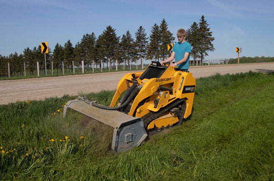 Baumalight Flail Mower | Model FMM-148 | Cutting Width 48" Inches | Hydraulic Flow Range 8 To 15 GPM | For Mini Skid Steers
