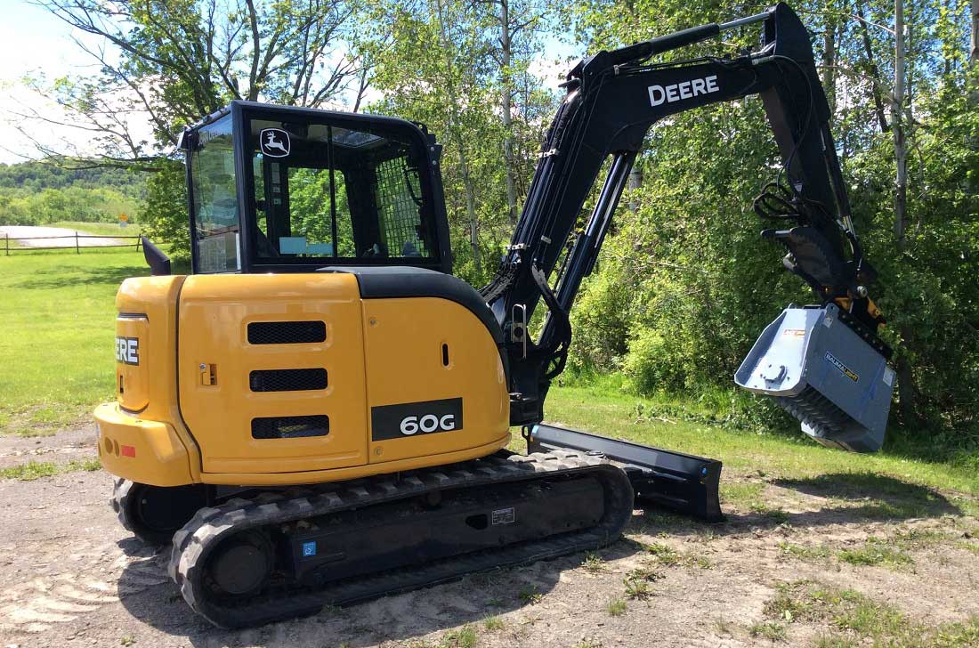 Baumalight Fixed Tooth Mulcher | Model MX530 | Path Width 40" | Machine Size 4-12 Tons | For Excavators