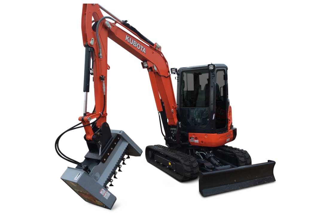 Baumalight Flail Mower | Model MX230 | Cutting Width 30" | Machine Size 2 To 8 Tons | For Excavators