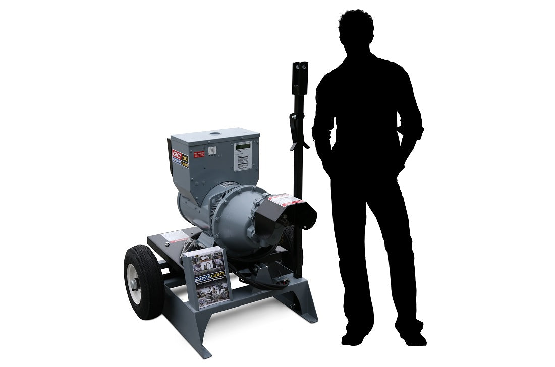 Baumalight PTO Generator 4 Pole | Model Q Series | Power Range 12 To 113 Kilowatt | Horsepower 21 To 153 HP | For Tractors