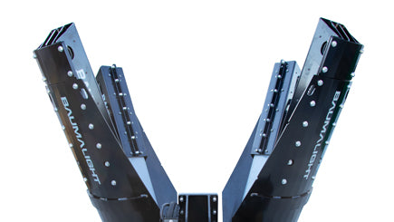 Baumalight Industrial Tree Spade | Model DR-448 | Width 48" | Opening Width 30" | Hydraulic Flow 10–35 GPM | For Skid Steers