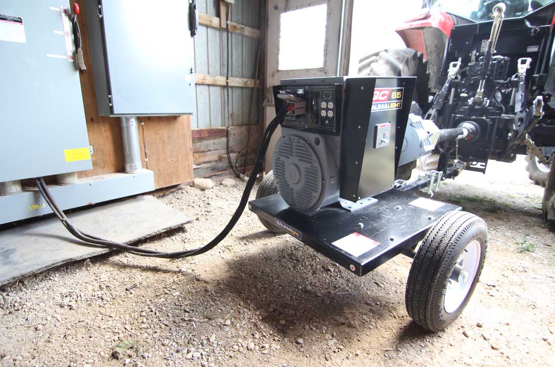 Baumalight PTO Generator 4 Pole | Model Q Series | Power Range 12 To 113 Kilowatt | Horsepower 21 To 153 HP | For Tractors