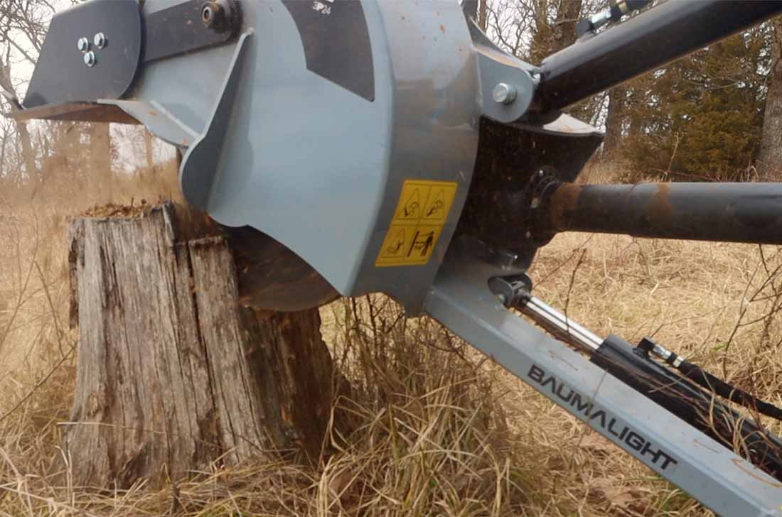 Baumalight | Stump Grinder | 3P24 | 24" Rotor | 30–50 HP PTO | For Tractor