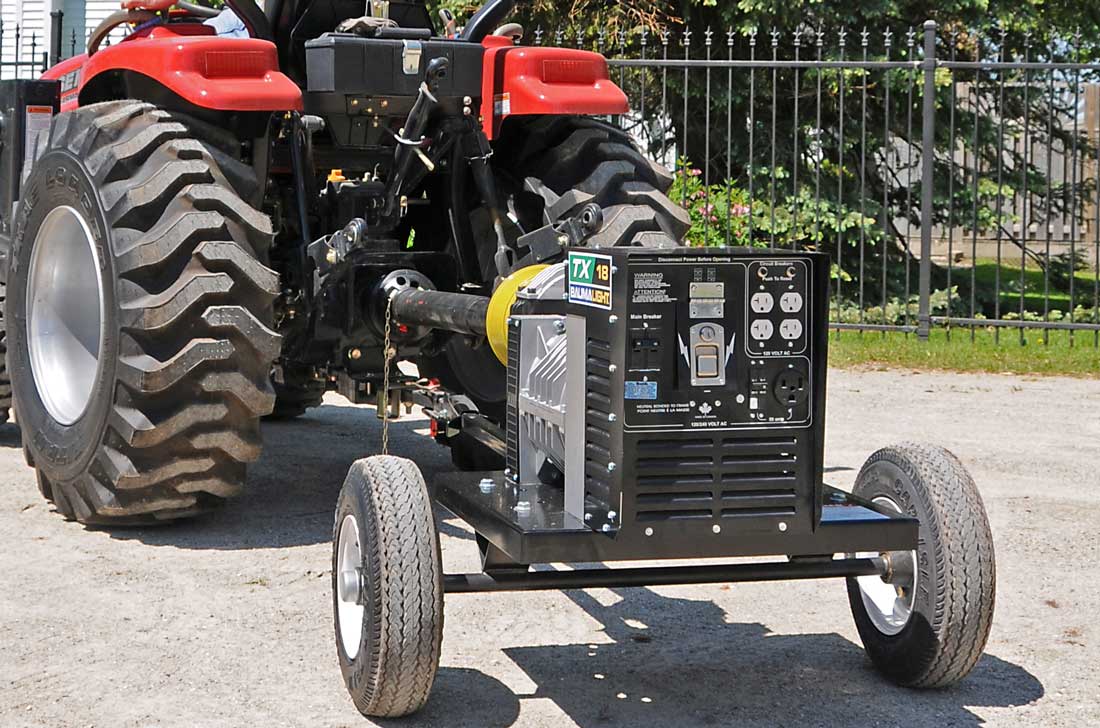 Baumalight PTO Generator 2 Pole | Model TX Series | Power Range 7 To 31 Kilowatt | Horsepower 10 To 50 HP | For Tractors