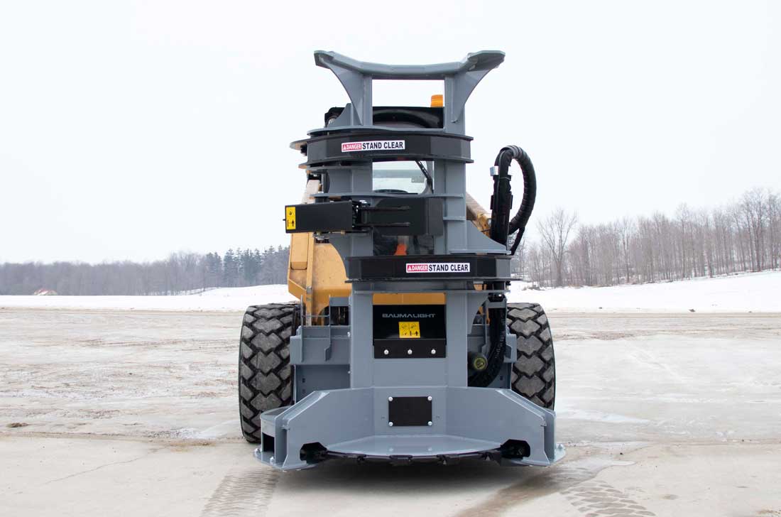 Baumalight Feller Buncher Tree Saw | Model FBS-752 | Blade Diameter 52" | Maximum Cut 20" | Hydraulic Flow 20 To 25 GPM | For Skid Steers