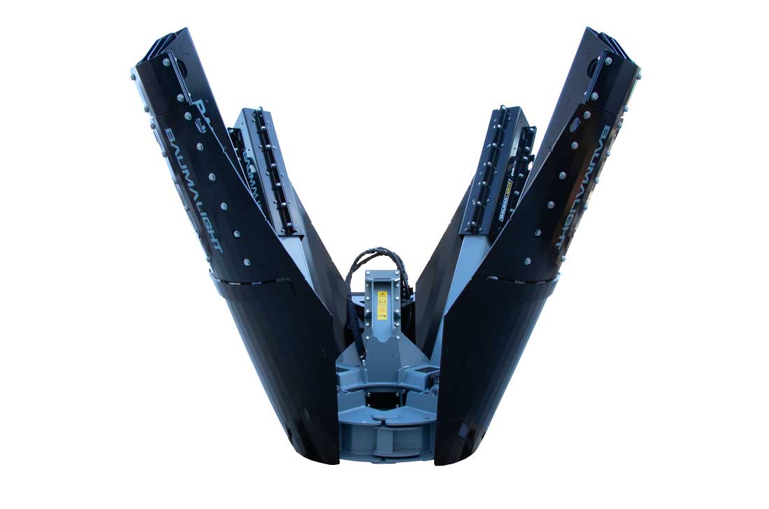 Baumalight Industrial Tree Spade | Model DR-438 | Ball Attachment Size 38" | Horsepower 70To 85 HP | Hydraulic Flow 5 To 20 GPM | For Tractors & Skid Steers